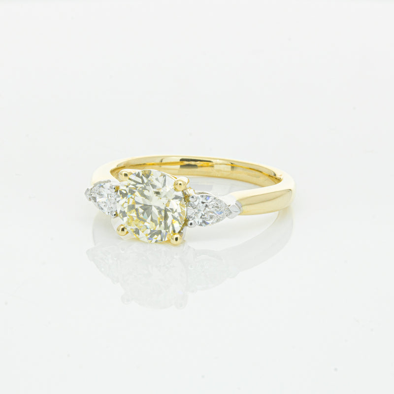 18ct Yellow Gold Yellow Diamond Ayla Ring-Ring-Walker & Hall