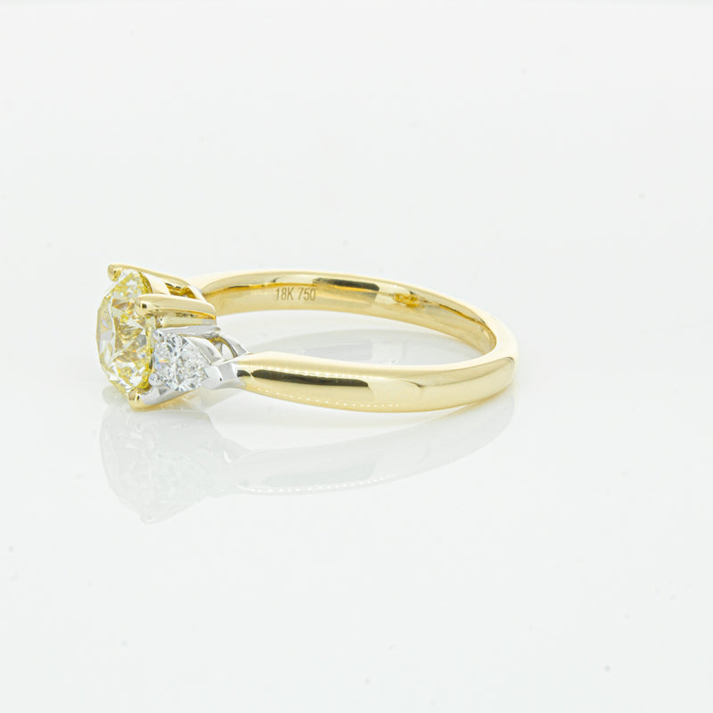 18ct Yellow Gold Yellow Diamond Ayla Ring-Ring-Walker & Hall