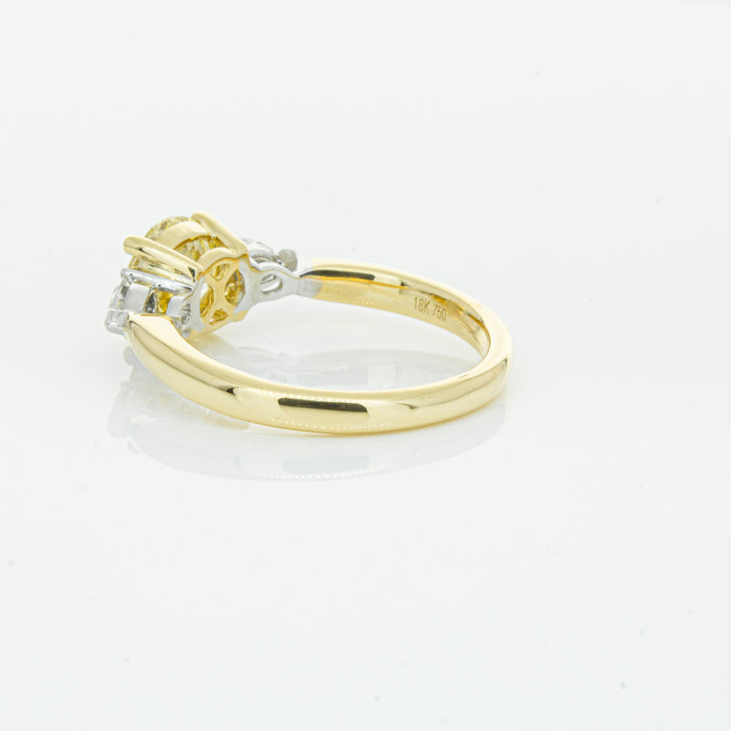18ct Yellow Gold Yellow Diamond Ayla Ring-Ring-Walker & Hall