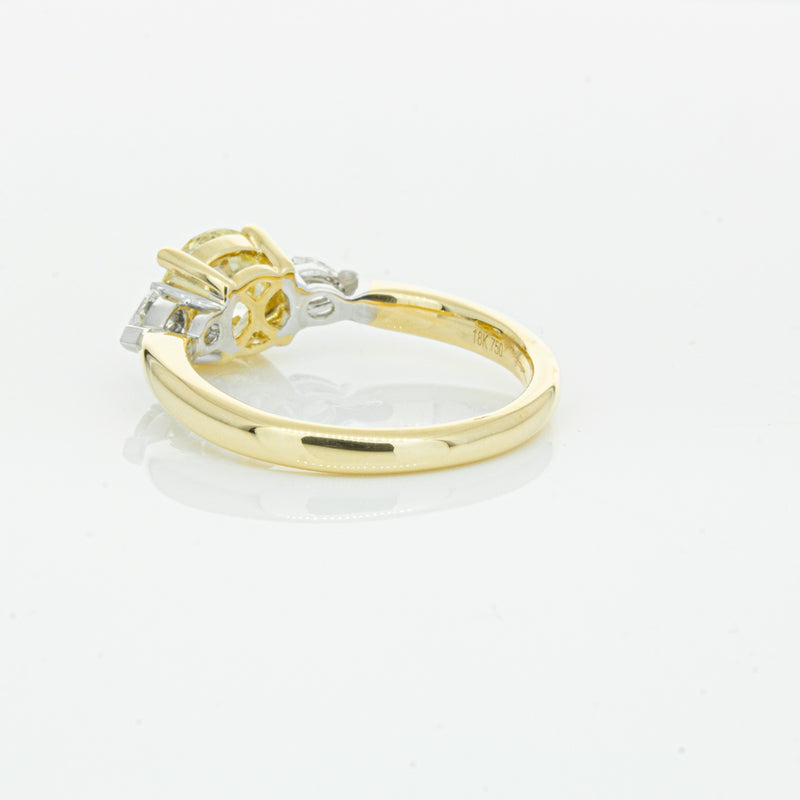 18ct Yellow Gold Yellow Diamond Ayla Ring-Ring-Walker & Hall