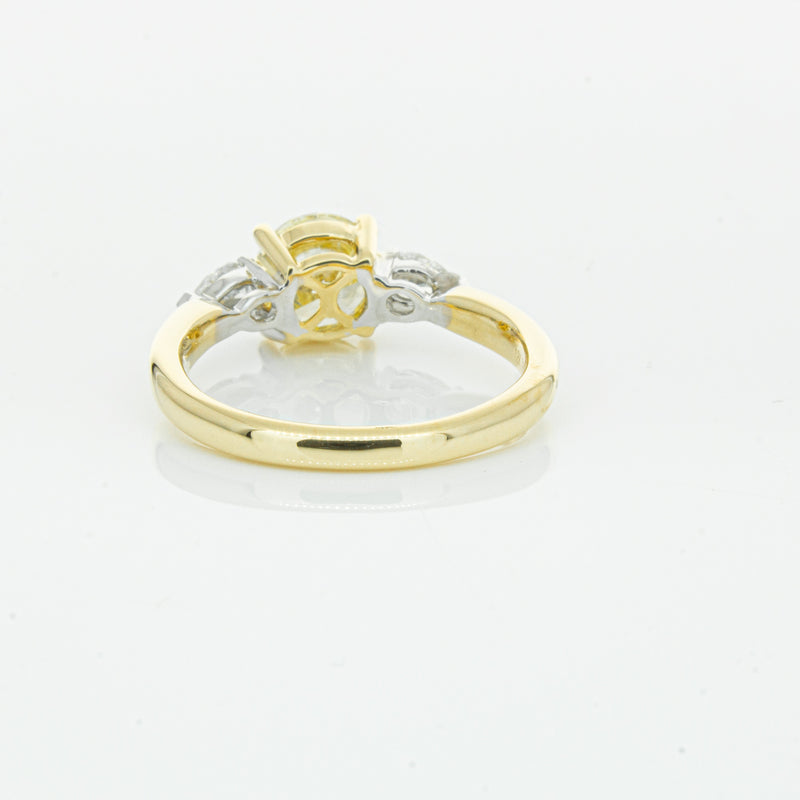 18ct Yellow Gold Yellow Diamond Ayla Ring-Ring-Walker & Hall