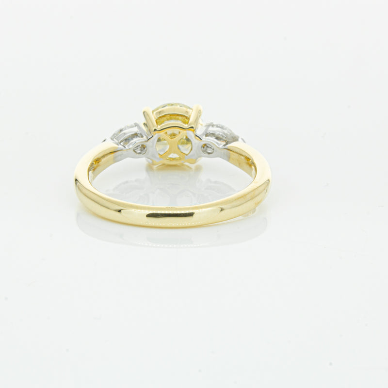 18ct Yellow Gold Yellow Diamond Ayla Ring-Ring-Walker & Hall