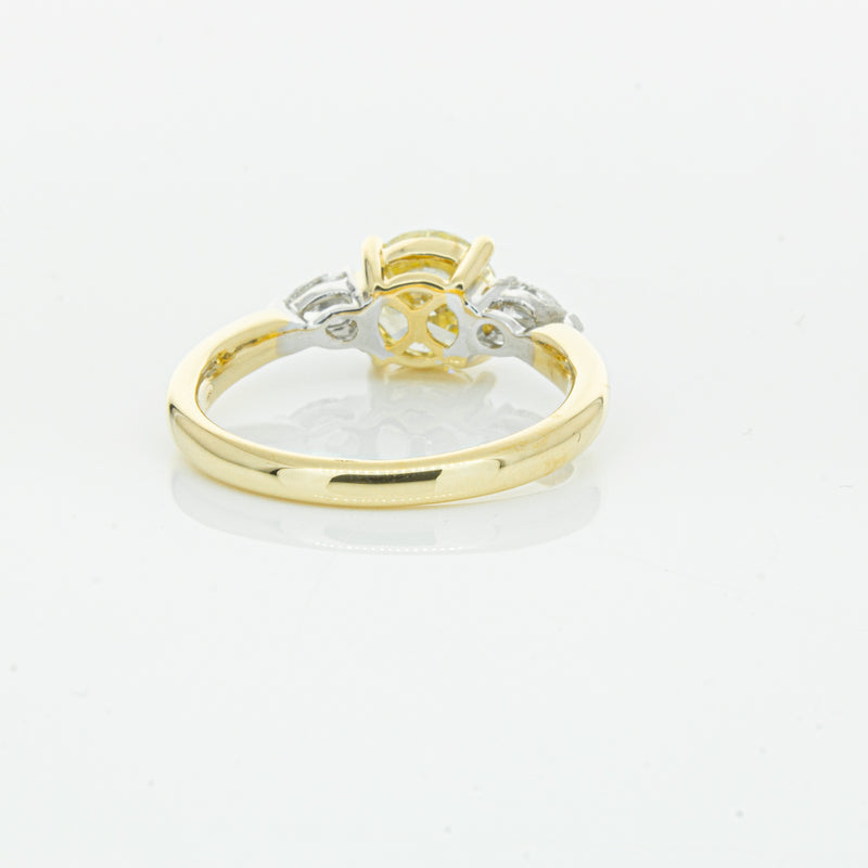 18ct Yellow Gold Yellow Diamond Ayla Ring-Ring-Walker & Hall