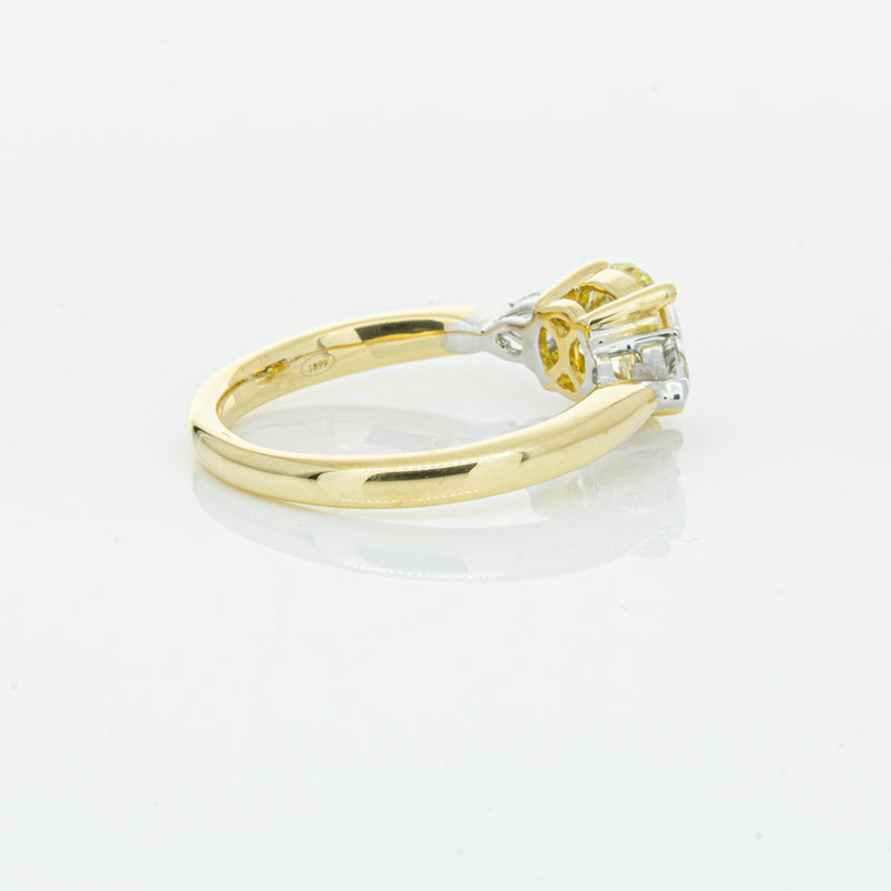 18ct Yellow Gold Yellow Diamond Ayla Ring-Ring-Walker & Hall