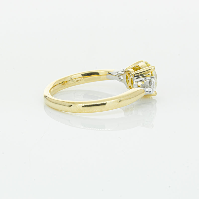 18ct Yellow Gold Yellow Diamond Ayla Ring-Ring-Walker & Hall