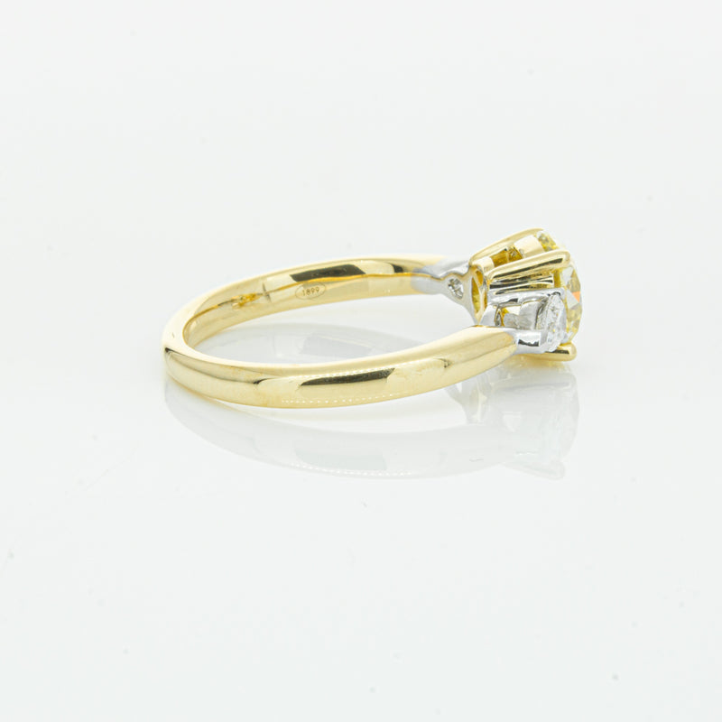 18ct Yellow Gold Yellow Diamond Ayla Ring-Ring-Walker & Hall