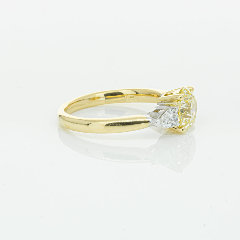 18ct Yellow Gold Yellow Diamond Ayla Ring-Ring-Walker & Hall