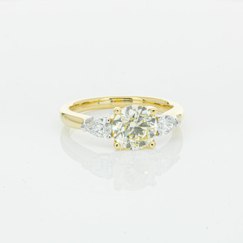 18ct Yellow Gold Yellow Diamond Ayla Ring-Ring-Walker & Hall