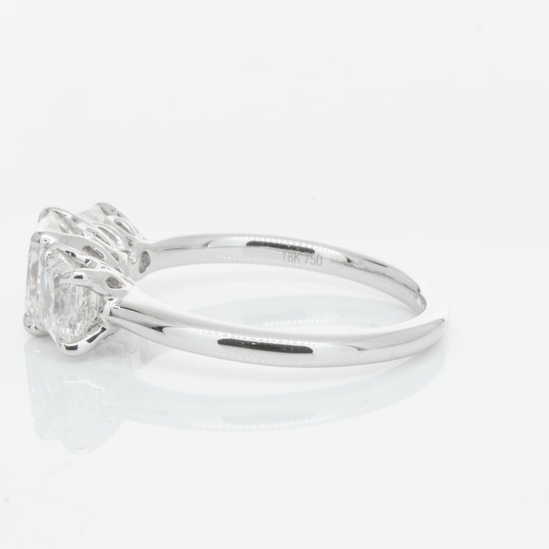18ct White Gold Diamond Octavia Ring-Ring-Walker & Hall