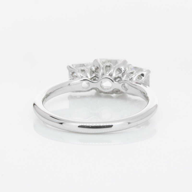 18ct White Gold Diamond Octavia Ring-Ring-Walker & Hall