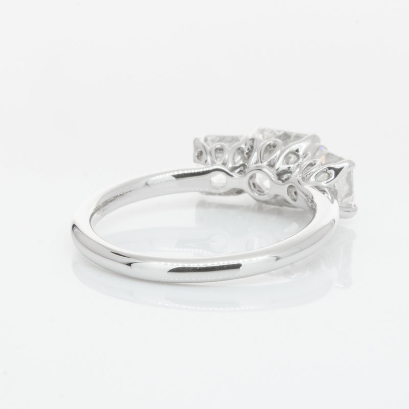 18ct White Gold Diamond Octavia Ring-Ring-Walker & Hall