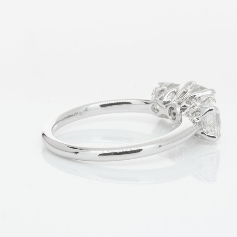 18ct White Gold Diamond Octavia Ring-Ring-Walker & Hall