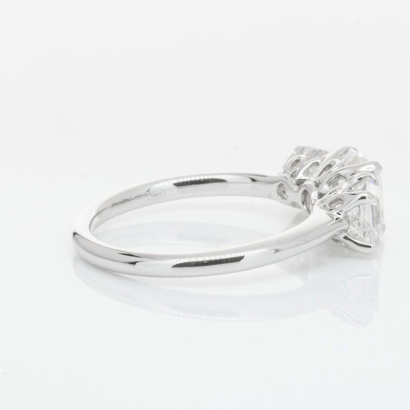 18ct White Gold Diamond Octavia Ring-Ring-Walker & Hall