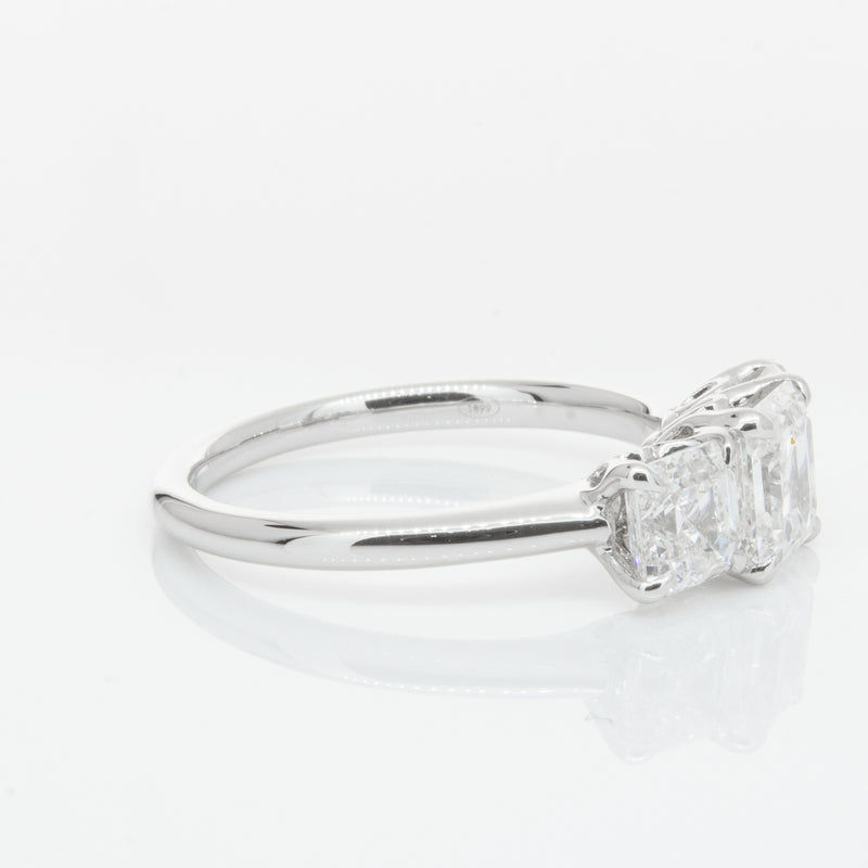 18ct White Gold Diamond Octavia Ring-Ring-Walker & Hall