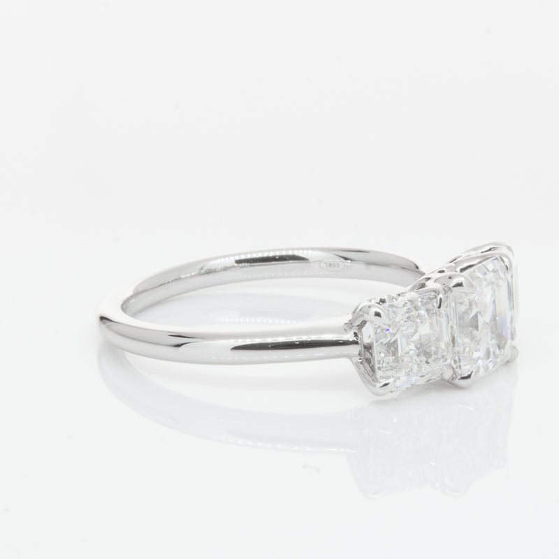 18ct White Gold Diamond Octavia Ring-Ring-Walker & Hall