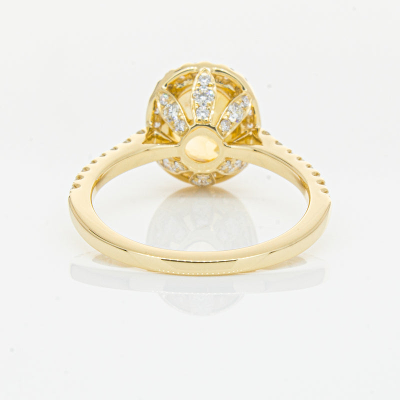 18ct Yellow Gold Sapphire & Diamond Sierra Ring-Ring-Walker & Hall