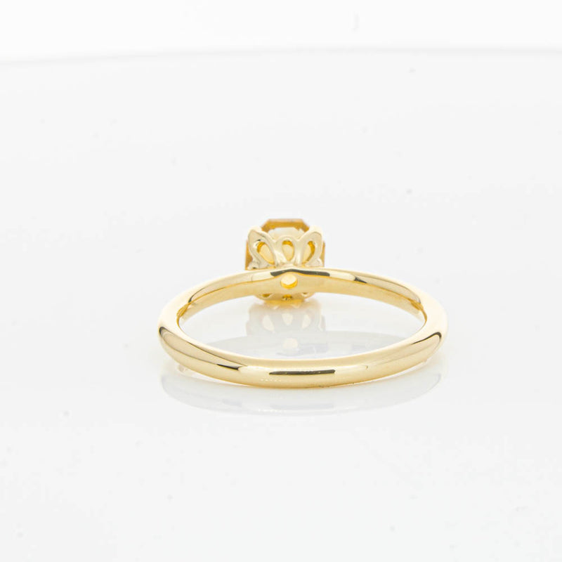 18ct Yellow Gold Citrine Mini Octavia Ring-Ring-Walker & Hall