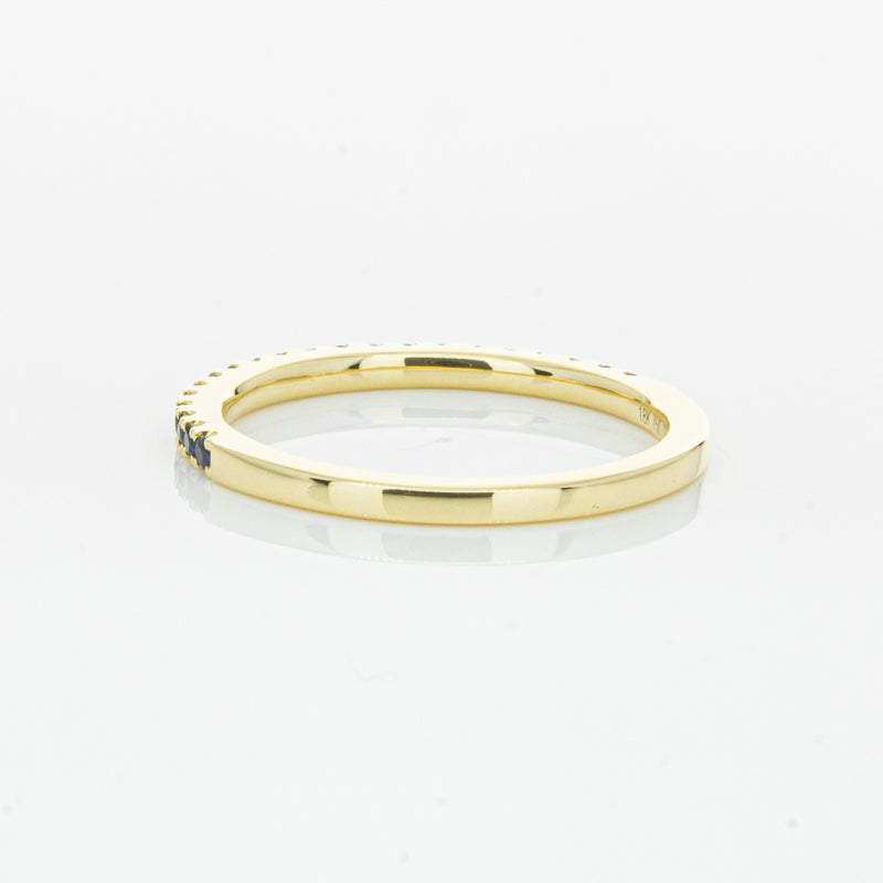 18ct Yellow Gold Sapphire Millie Band-Ring-Walker & Hall