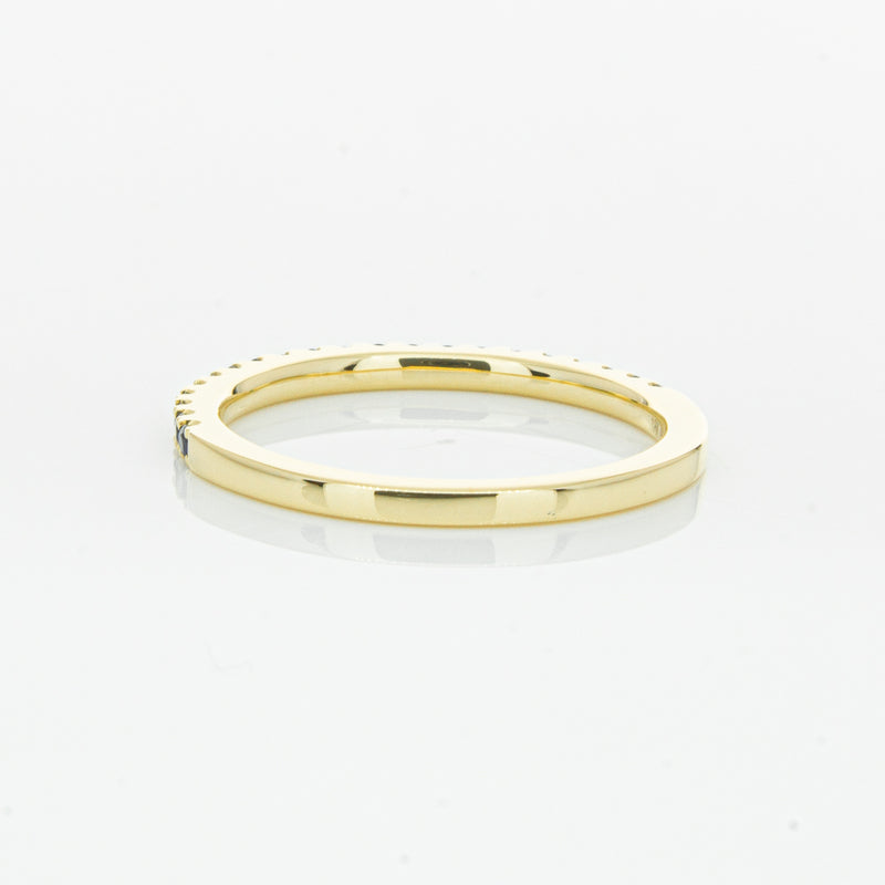 18ct Yellow Gold Sapphire Millie Band-Ring-Walker & Hall