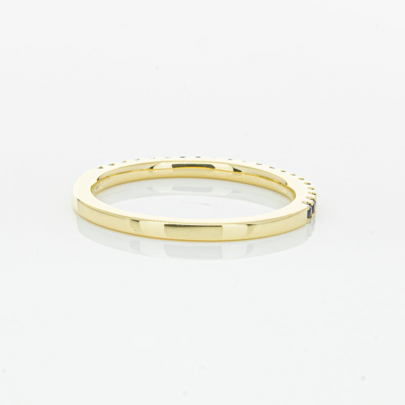 18ct Yellow Gold Sapphire Millie Band-Ring-Walker & Hall