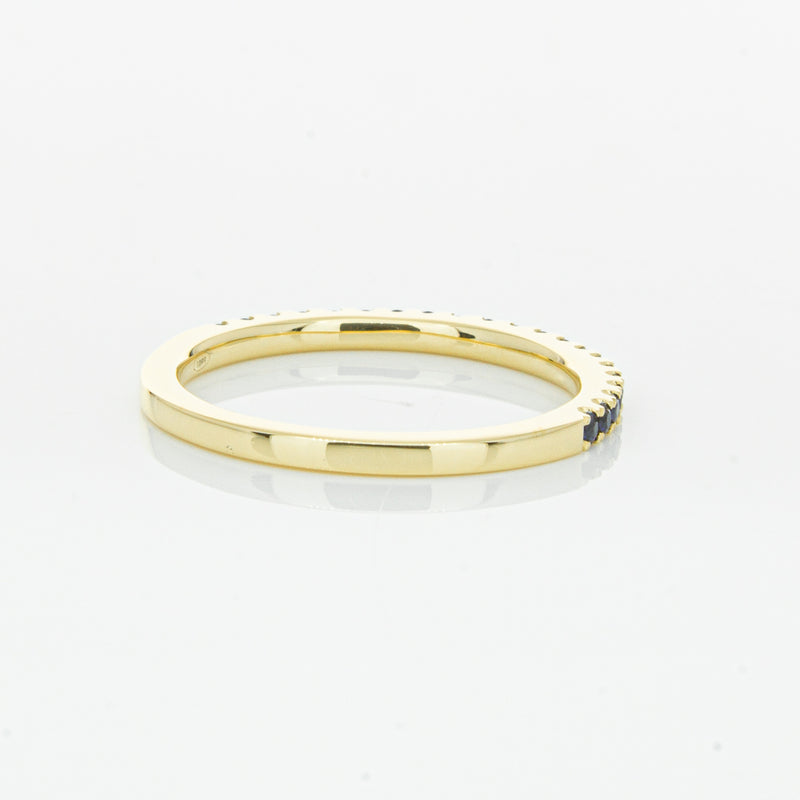 18ct Yellow Gold Sapphire Millie Band-Ring-Walker & Hall