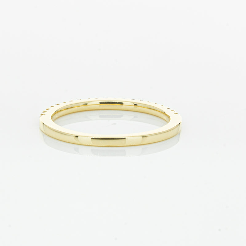 18ct Yellow Gold Ruby Millie Band-Ring-Walker & Hall