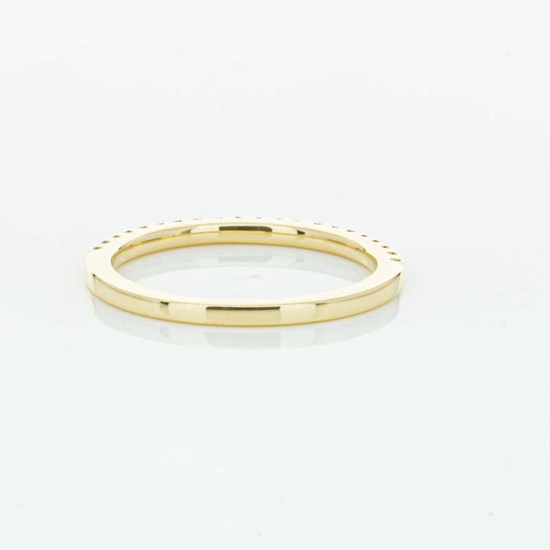 18ct Yellow Gold Ruby Millie Band-Ring-Walker & Hall