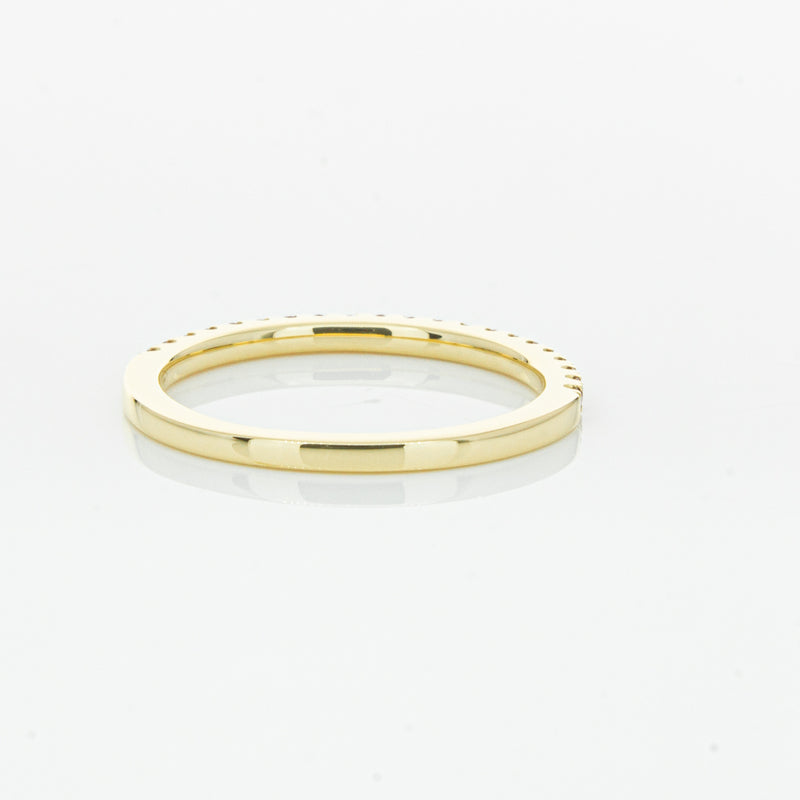 18ct Yellow Gold Ruby Millie Band-Ring-Walker & Hall