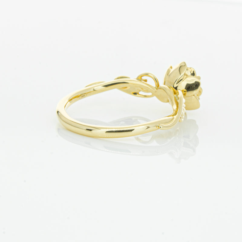 18ct Yellow Gold Sapphire Ring-Ring-Walker & Hall