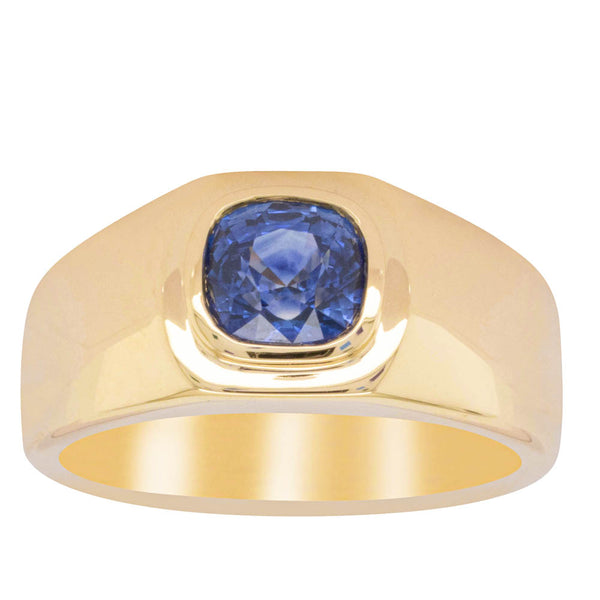 18ct Yellow Gold 1.32ct Sapphire Ring - Ring - Walker & Hall