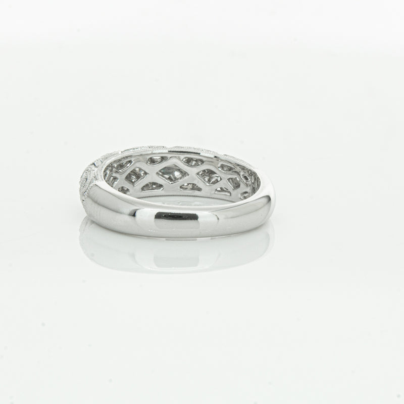 Platinum Diamond Filigree Ring-Ring-Walker & Hall