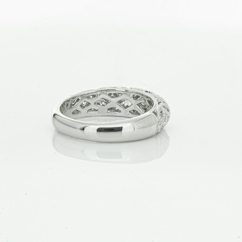Platinum Diamond Filigree Ring-Ring-Walker & Hall