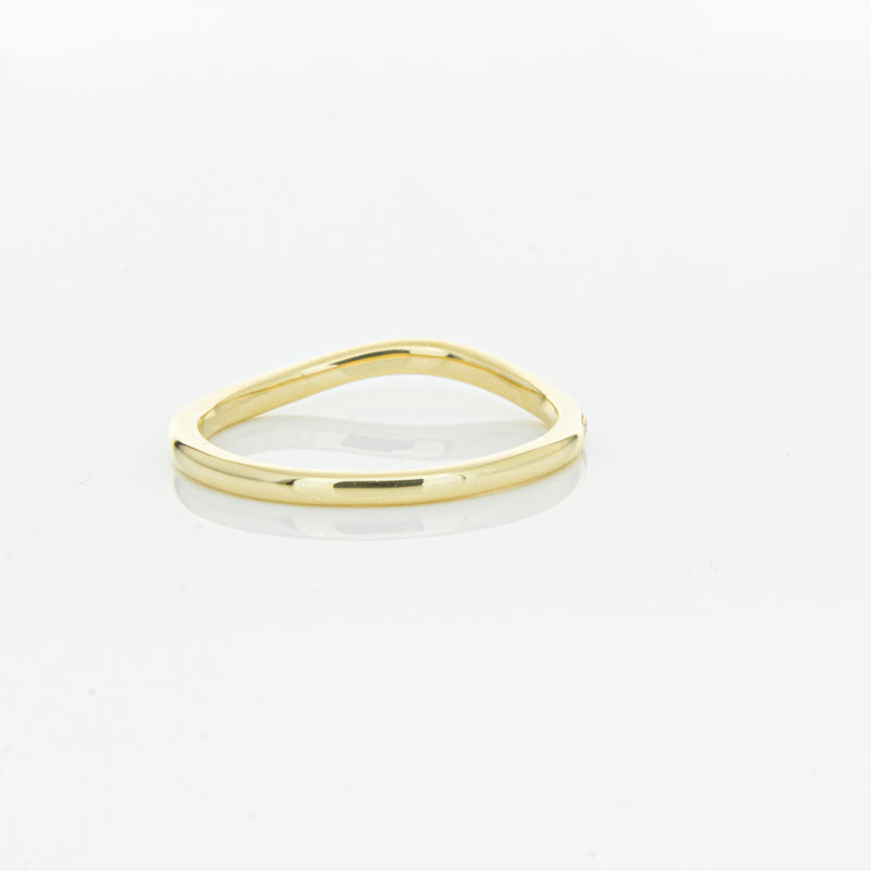 18ct Yellow Gold .15ct Diamond Grace Band-Ring-Walker & Hall