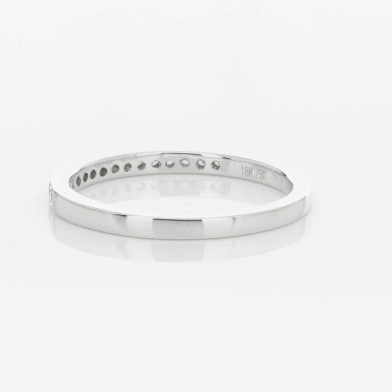 18ct White Gold .12ct Diamond Aurora Band-Ring-Walker & Hall