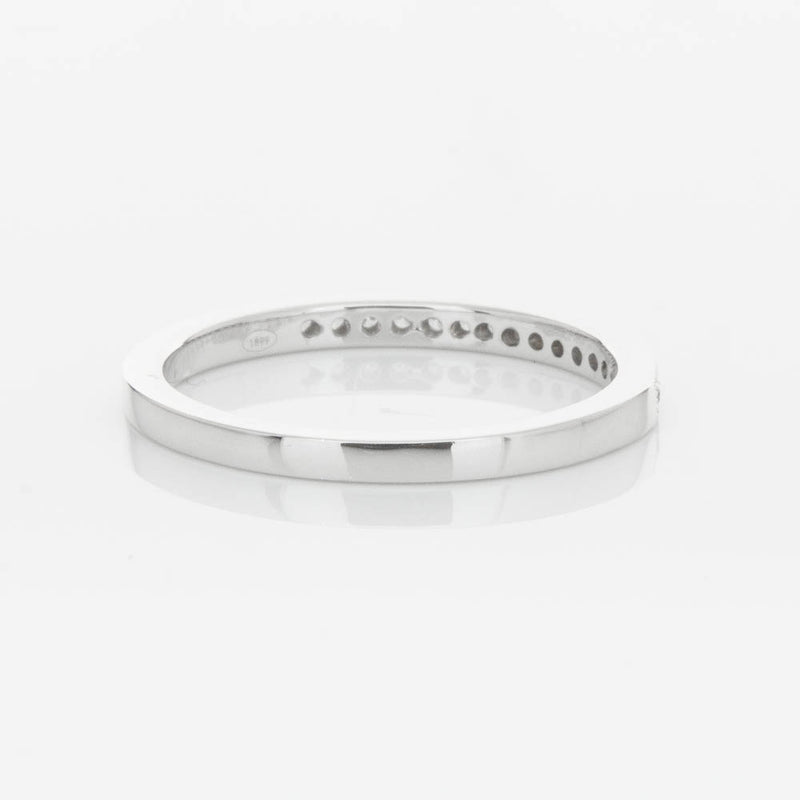 18ct White Gold .12ct Diamond Aurora Band-Ring-Walker & Hall