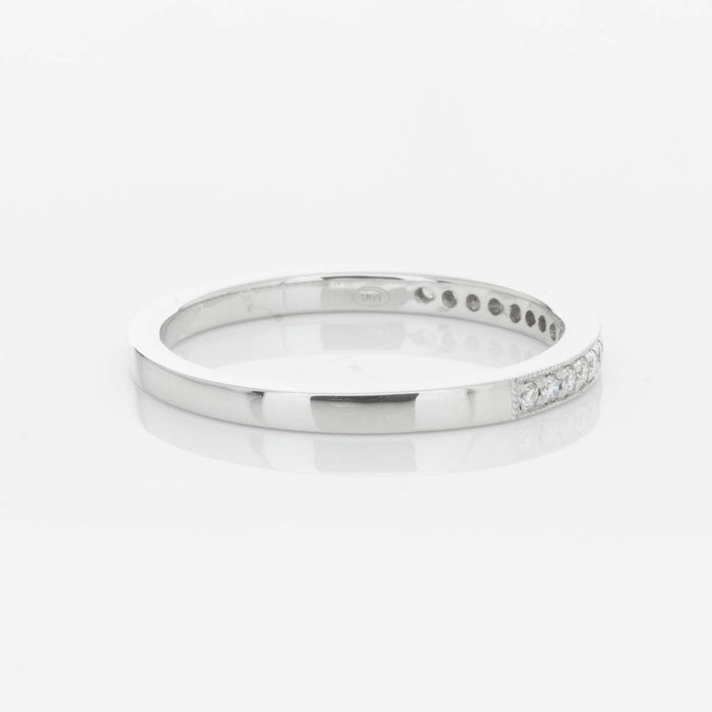 18ct White Gold .12ct Diamond Aurora Band-Ring-Walker & Hall