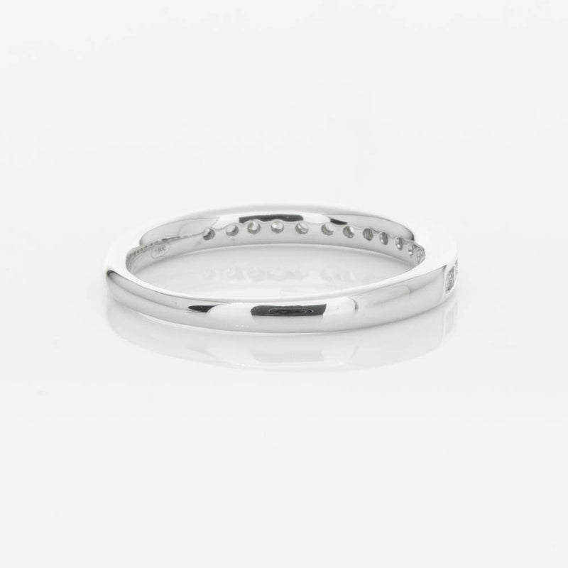 18ct White Gold Diamond Channel Set Band-Ring-Walker & Hall