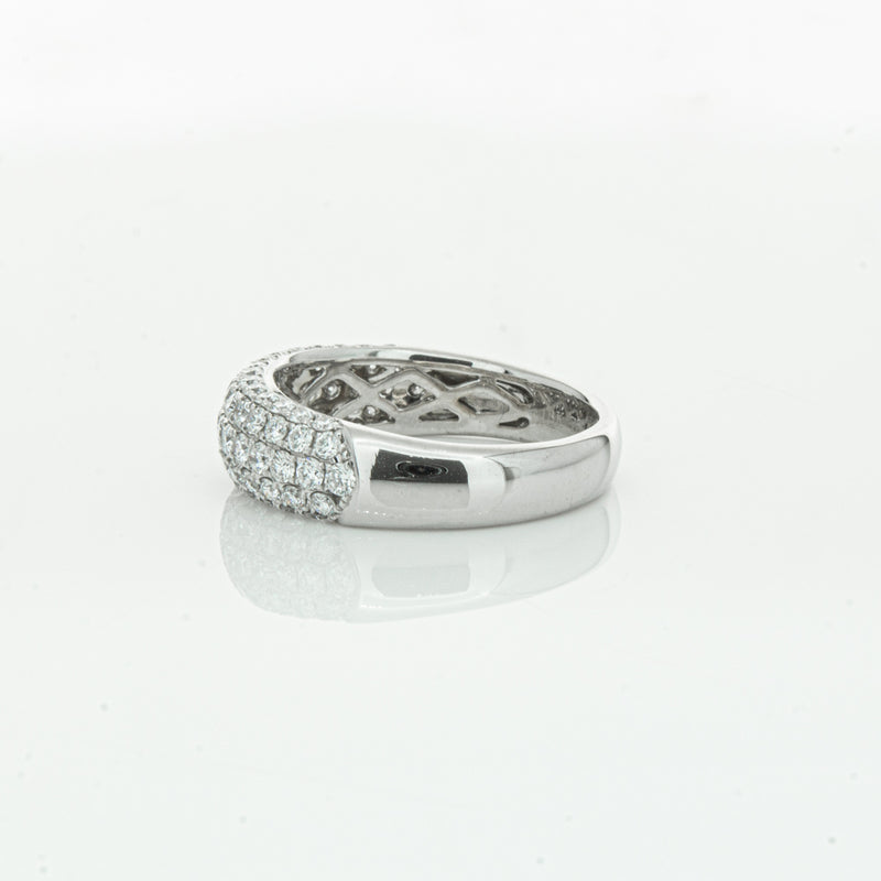 18ct White Gold Diamond Ring-Ring-Walker & Hall