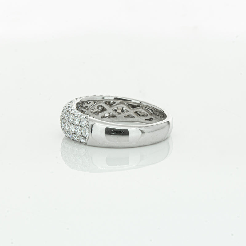 18ct White Gold Diamond Ring-Ring-Walker & Hall
