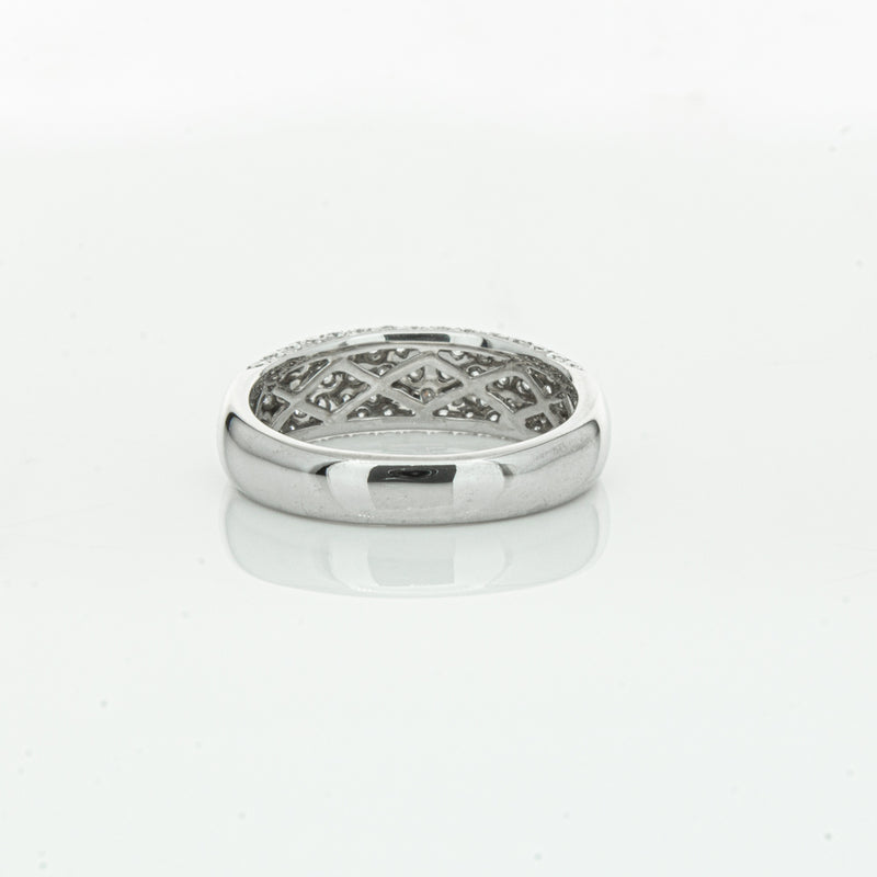 18ct White Gold Diamond Ring-Ring-Walker & Hall