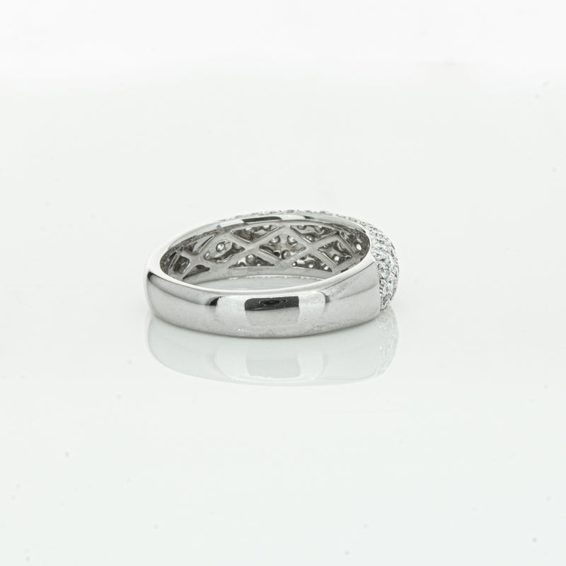 18ct White Gold Diamond Ring-Ring-Walker & Hall