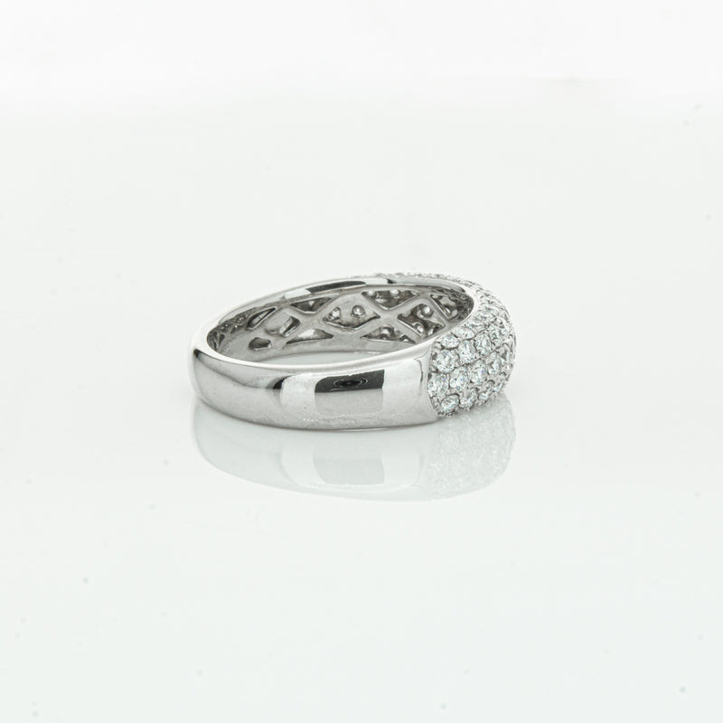 18ct White Gold Diamond Ring-Ring-Walker & Hall