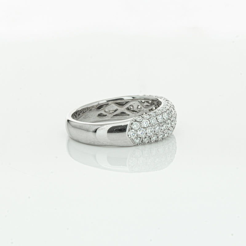 18ct White Gold Diamond Ring-Ring-Walker & Hall