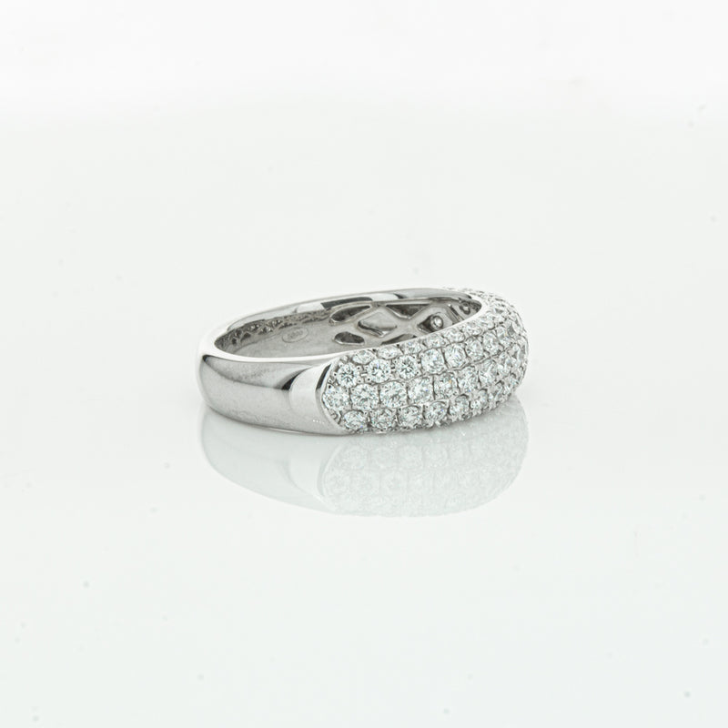 18ct White Gold Diamond Ring-Ring-Walker & Hall