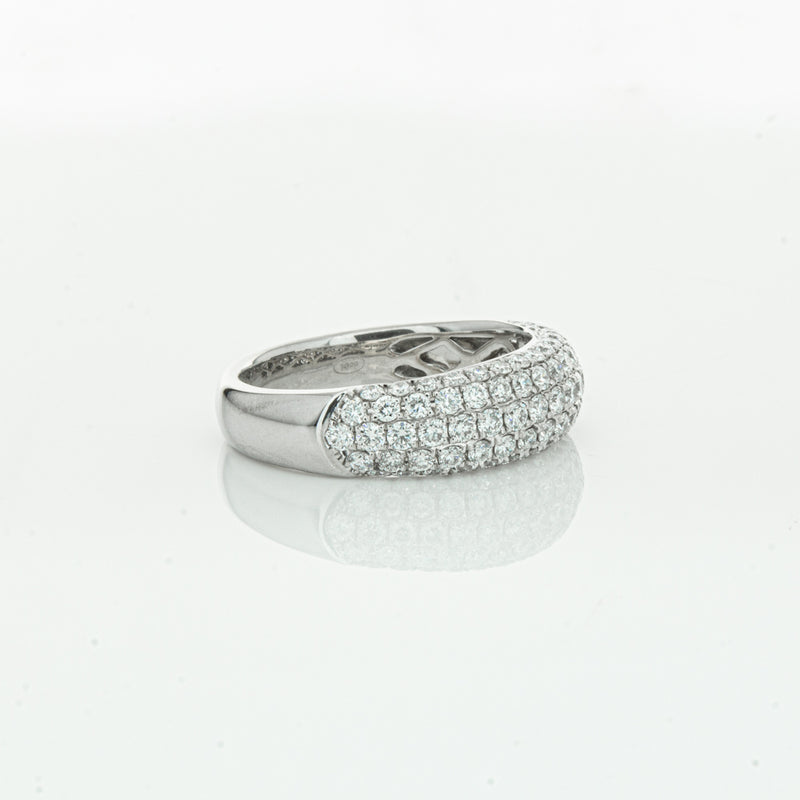 18ct White Gold Diamond Ring-Ring-Walker & Hall