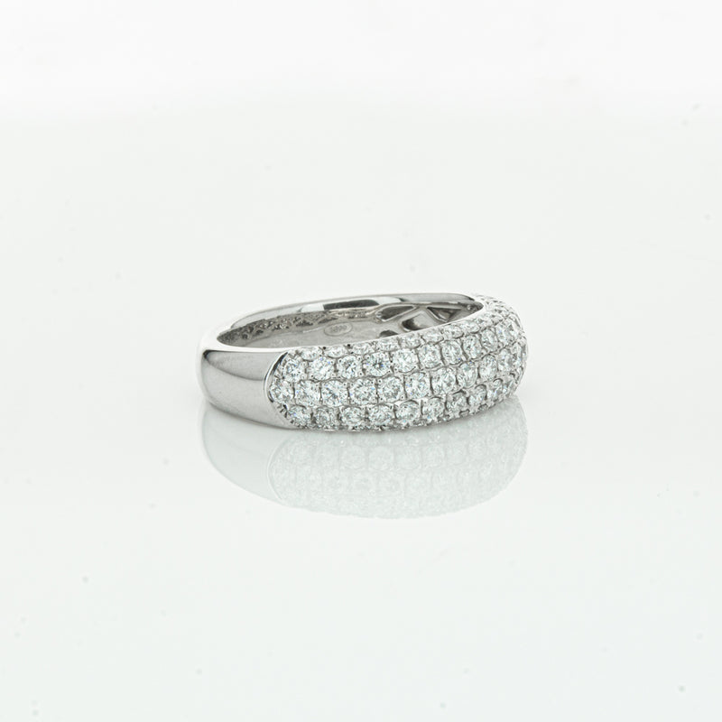 18ct White Gold Diamond Ring-Ring-Walker & Hall