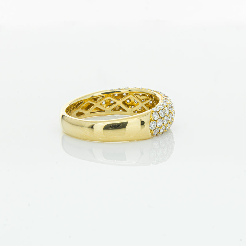 18ct Yellow Gold Diamond Ring-Ring-Walker & Hall