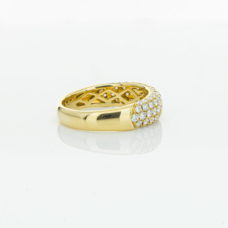 18ct Yellow Gold Diamond Ring-Ring-Walker & Hall