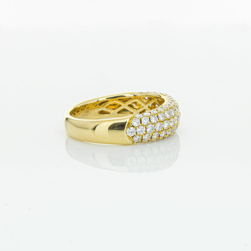 18ct Yellow Gold Diamond Ring-Ring-Walker & Hall