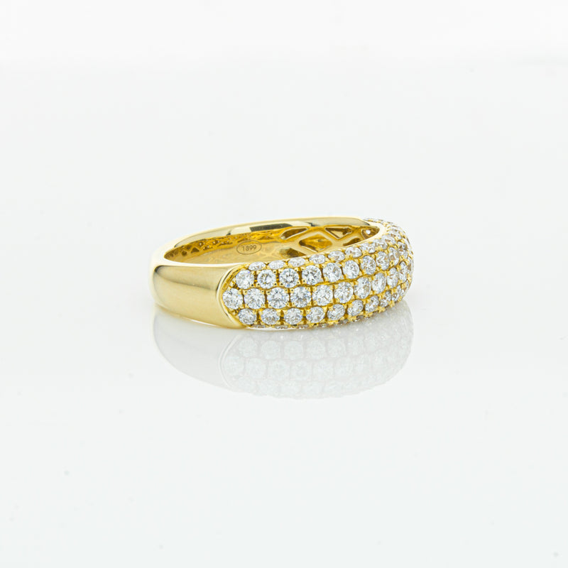 18ct Yellow Gold Diamond Ring-Ring-Walker & Hall
